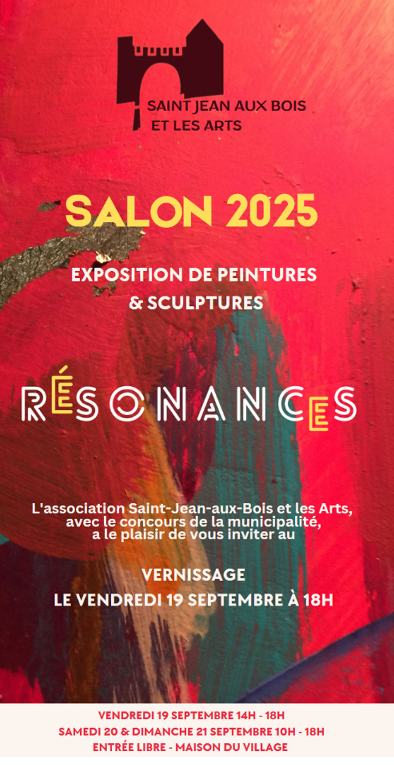 Affiche de l'exposition L'essence du regard par Sylvie Agbessi