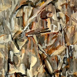 Tableau Baiser cubiste